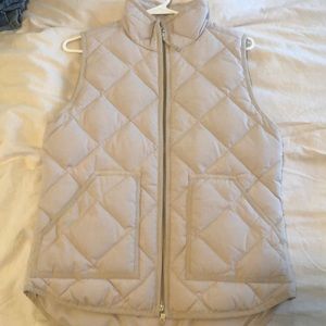 JCREW puffy vest size XS